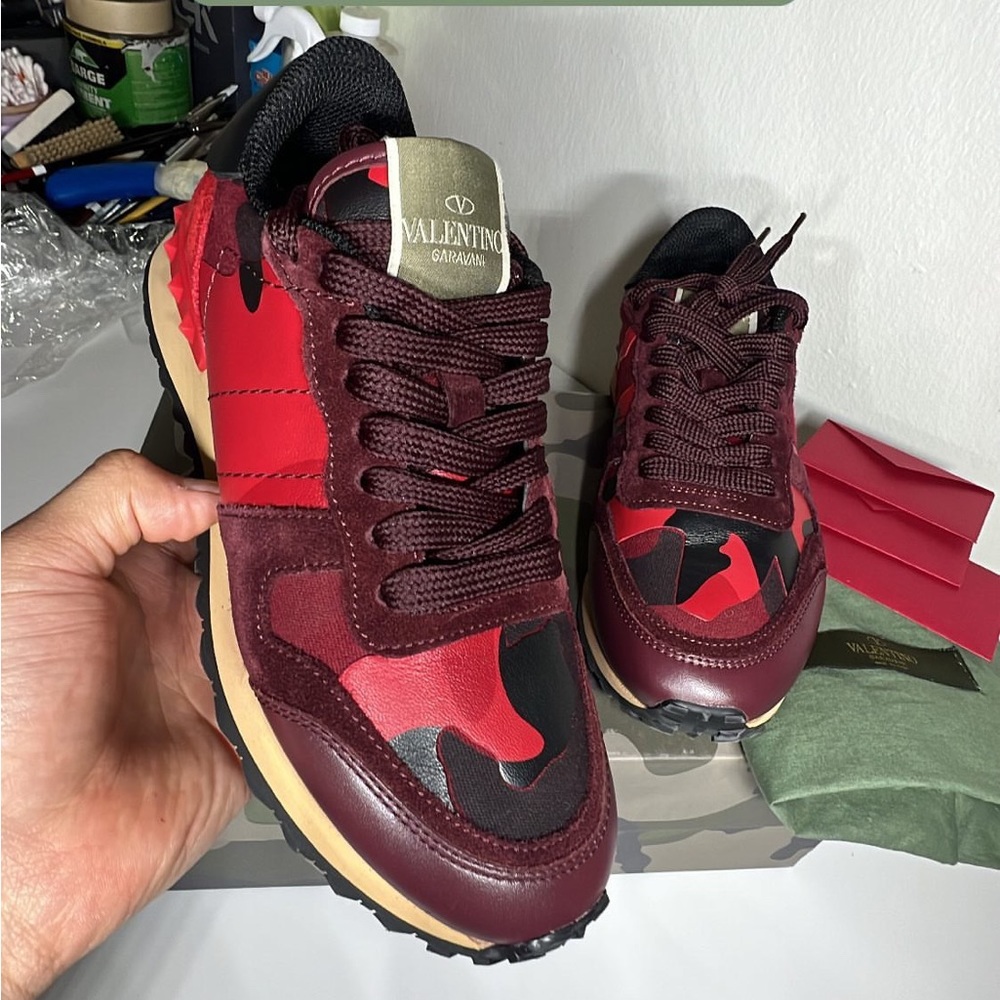 Red valentino shoes size 4y
